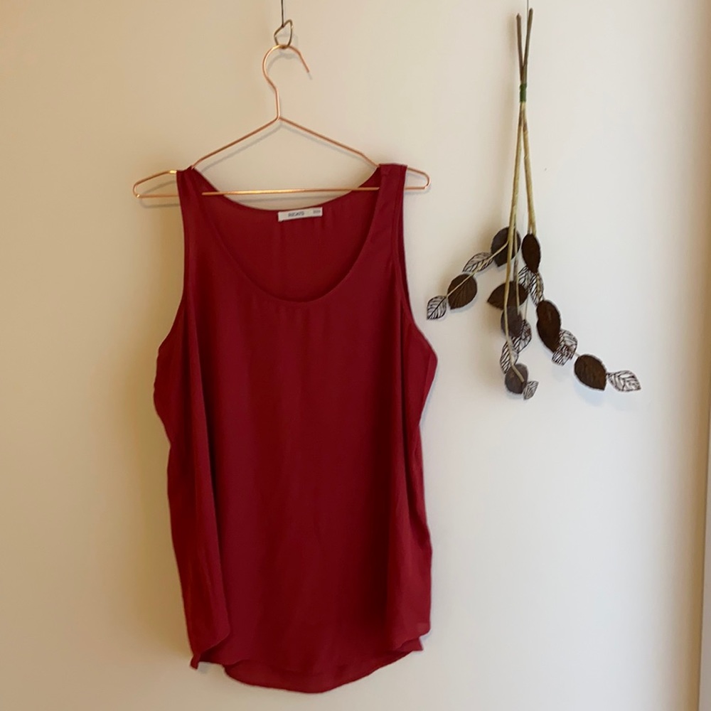 Sleeves rust/red top